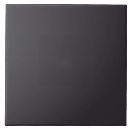 Minimalist Black Domino Plain Solid Color  Ceramic Tile