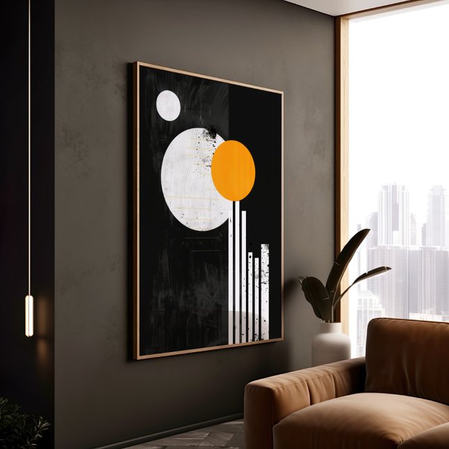 Minimalist Black Geometry Abstract  Poster (Creator Uploaded)