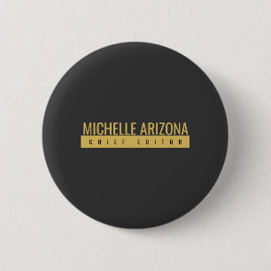 Minimalist Black & Gold Color Professional Modern Button
