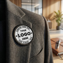 Minimalist Black Logo Professional Employee Name 