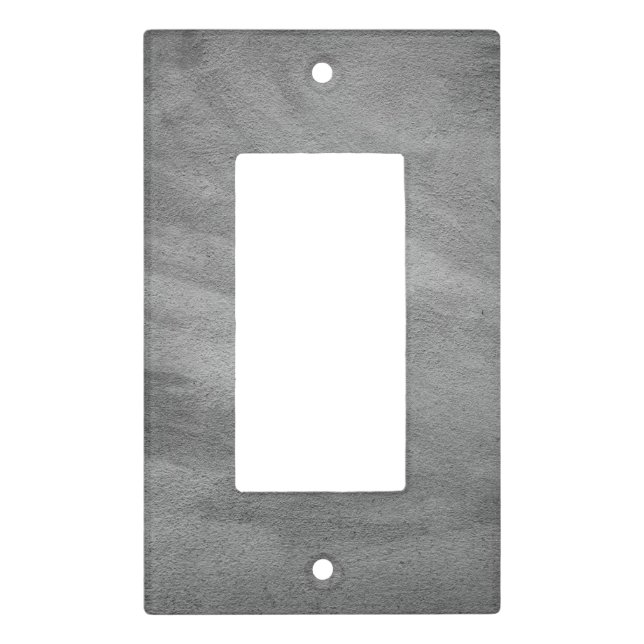 Minimalist Black Marble Light Switch Covers (Front)