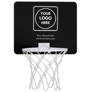 Minimalist Black Mini Basketball Hoop Custom