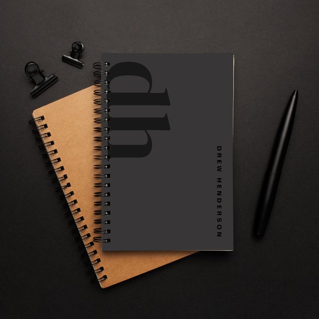 Minimalist Black Monogram Professional Planner (Creator Uploaded)