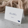 Minimalist | Blue Beef Meal Option Place Cards