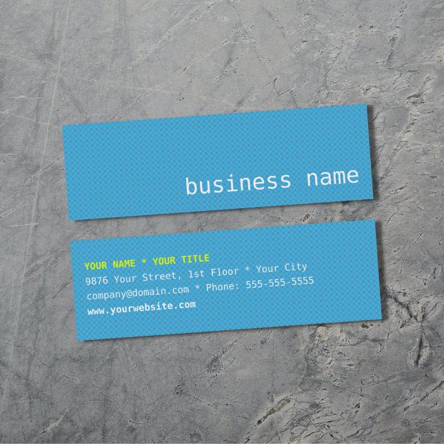 Minimalist Blue Business Card (Creator Uploaded)
