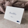 Minimalist | Blue Fish Meal Option Place Cards
