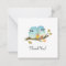 Minimalist Bluebirds Thank You Note cards