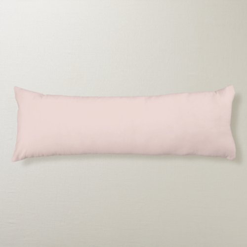 Minimalist blush pink solid plain elegant chic body pillow