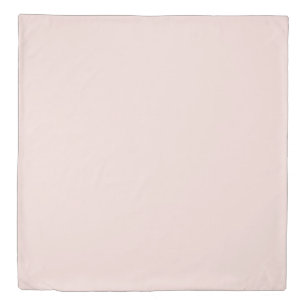 Minimalist blush pink solid plain elegant chic duvet cover