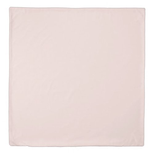 Minimalist blush pink solid plain elegant chic duvet cover