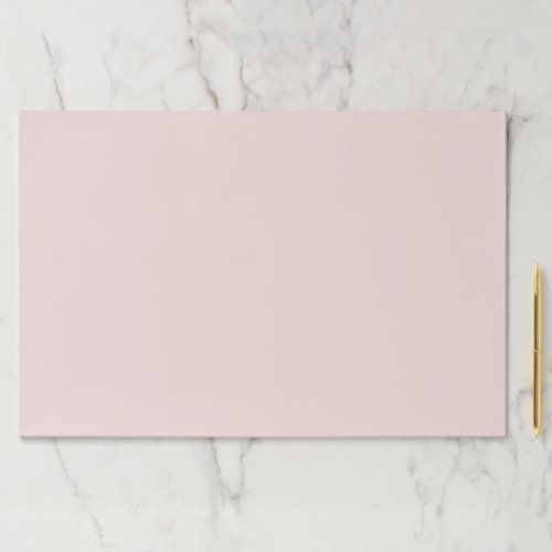 Minimalist blush pink solid plain elegant chic paper pad