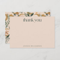 Minimalist Boho Blush Floral Moon Bridal Shower