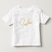 Minimalist Boho Sunshine Baby T-Shirt