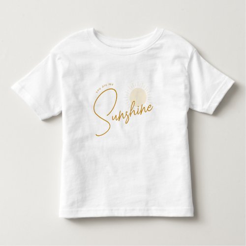 Minimalist Boho Sunshine Baby T_Shirt