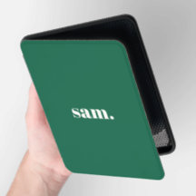 Minimalist bold custom text green