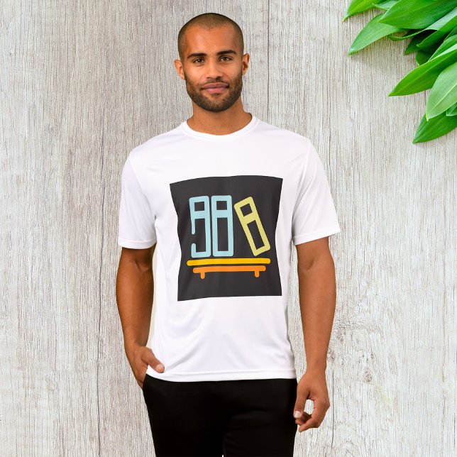 Minimalist Bookshelf Graphic Icon T-Shirt (Creator Uploaded)