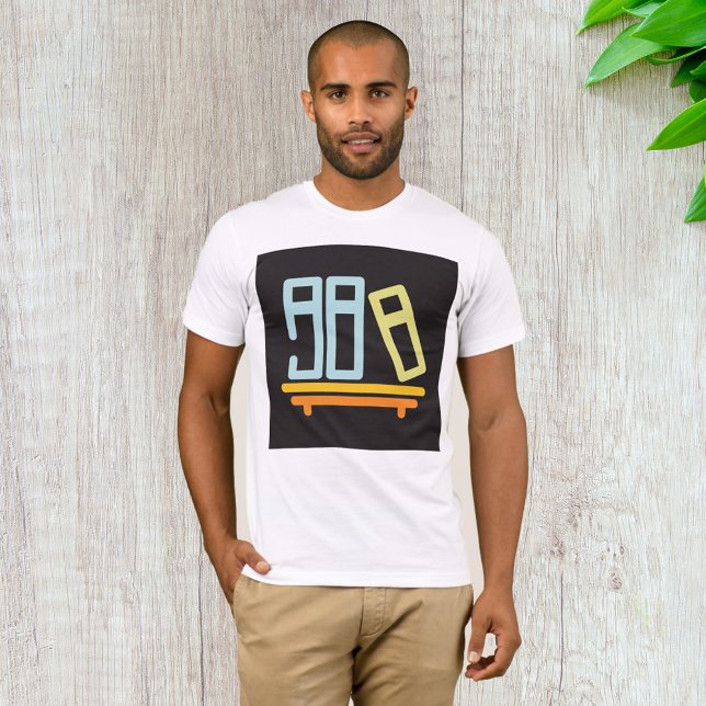 Minimalist Bookshelf Graphic Icon T-Shirt (Creator Uploaded)