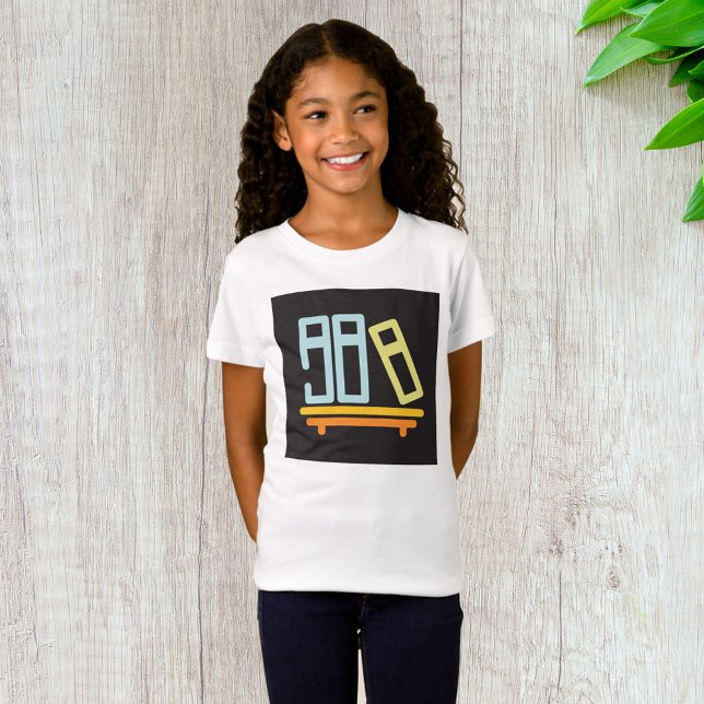 Minimalist Bookshelf Graphic Icon T-Shirt (Creator Uploaded)