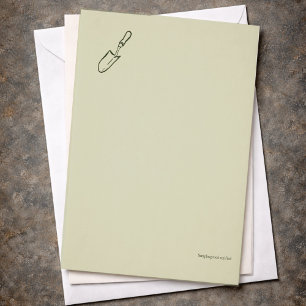 Minimalist Botanical Garden Reader Gift Letterhead