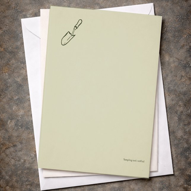 Minimalist Botanical Garden Reader Gift Letterhead (Creator Uploaded)