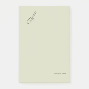 Minimalist Botanical Garden Reader Gift Post-it Notes