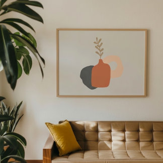 Minimalist Botanical Still Life Art Print