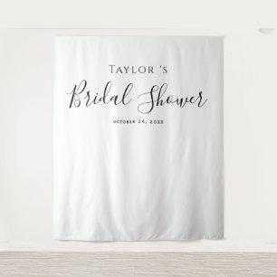 Minimalist Bridal Shower Backdrop
