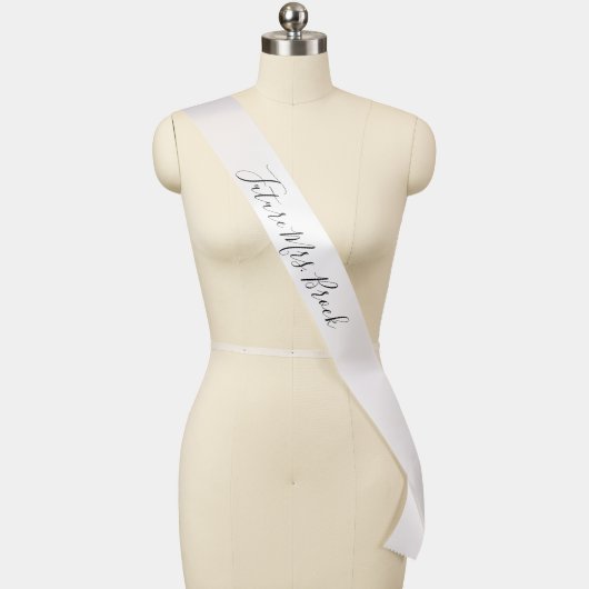 Minimalist Bridal Shower Future Mrs Sash (Mannequin)
