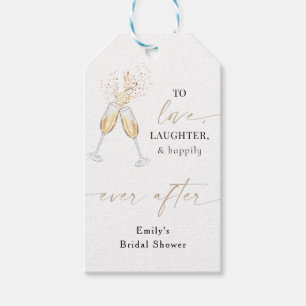 Minimalist Bridal Shower Gift Tag