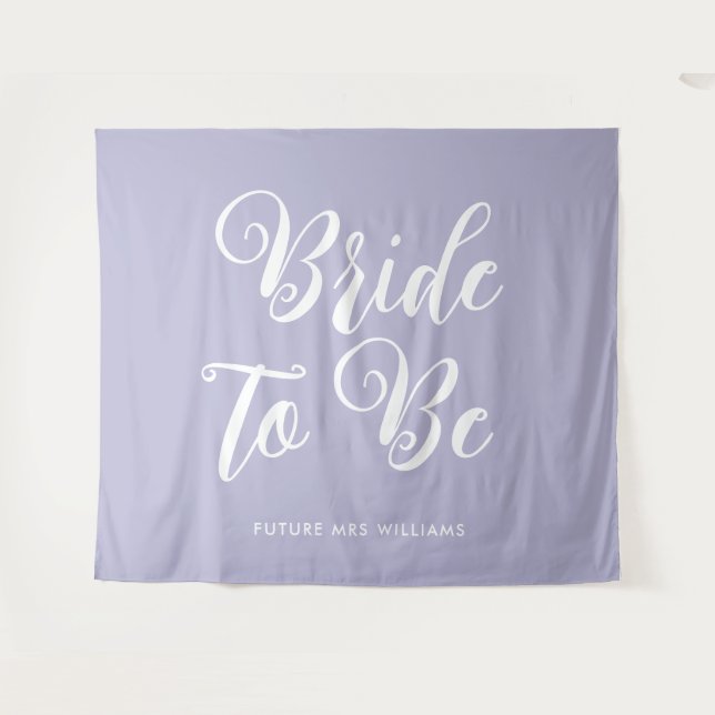 minimalist bride to be Bridal Shower Backdrop (Front (Horizontal))