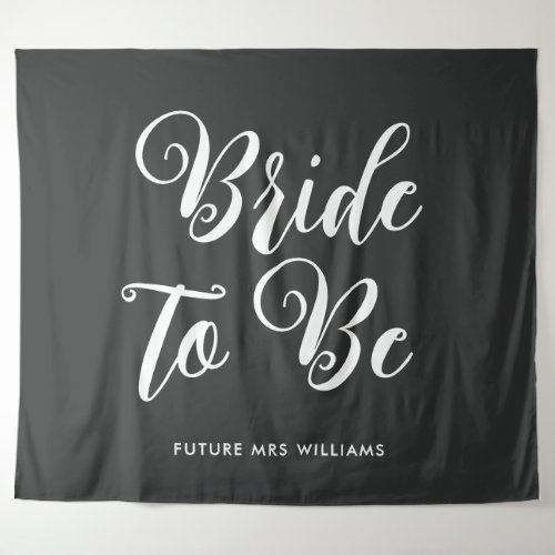 minimalist bride to be Bridal Shower Backdrop