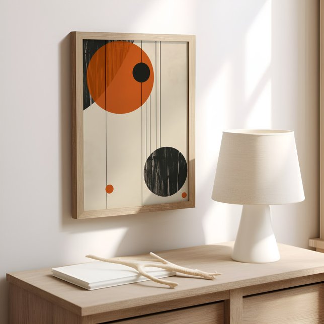 Minimalist Brown and Beige Geometry Poster (Creator Uploaded)