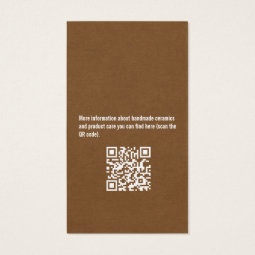Minimalist Brown Hang Tag Cards | Zazzle