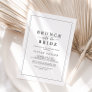 Minimalist Brunch with the Bride Bridal Shower Invitation