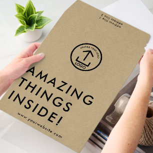 Minimalist Business Amazing Things Inside Logo Envelope Mailers