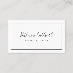 Minimalist Business Card