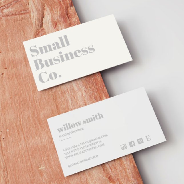 Minimalist Business Card  (Creator Uploaded)