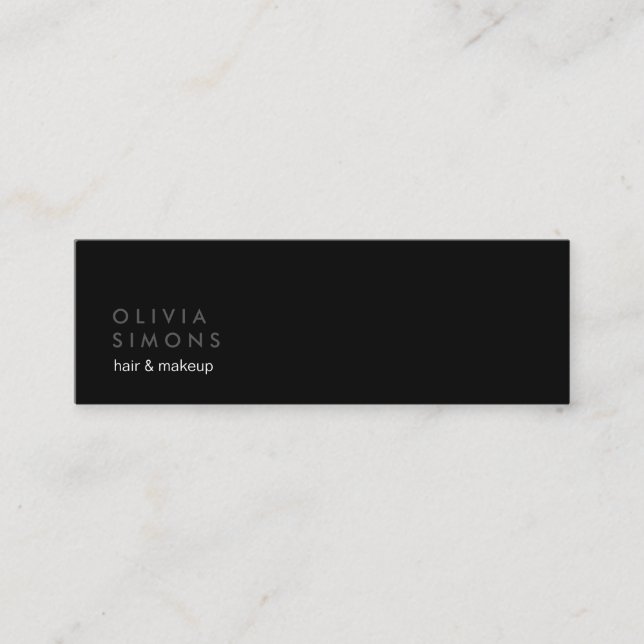 Minimalist Business Cards (Front)