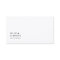 Minimalist Business Cards