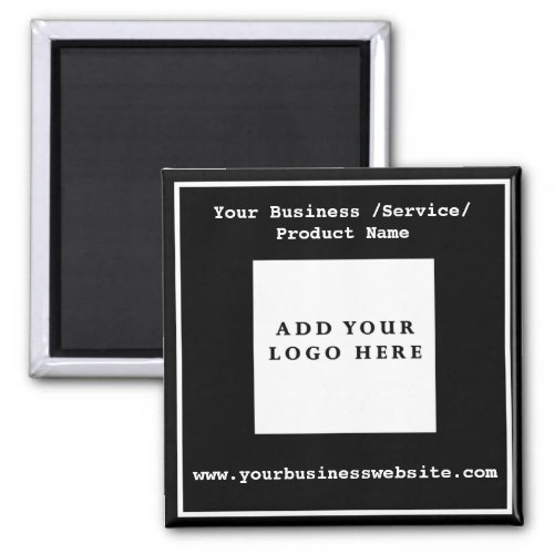Minimalist Business Corporate Logo Promotional  Magnet