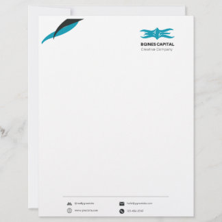 MINIMALIST BUSINESS LETTERHEAD