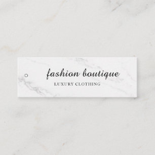 Minimalist Business Logo Clothing Label Hang Tag