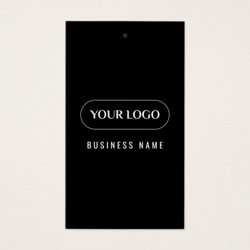 Minimalist Business Logo Clothing Label Hang tag