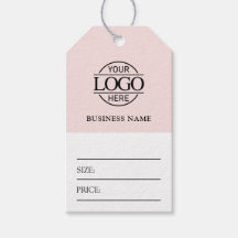 Minimalist Business Logo Clothing Price Hang Tag