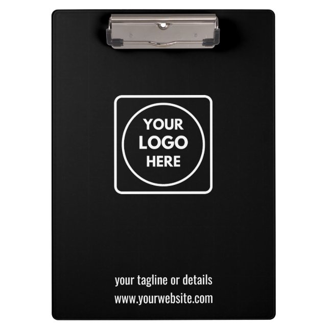 Minimalist Business Logo Corporate clipboard (Front)