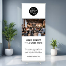 Minimalist Business Logo Professional Photo White