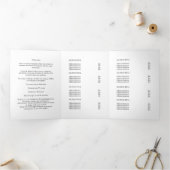 Minimalist Business Logo | Simple Trifold Design (Inside)