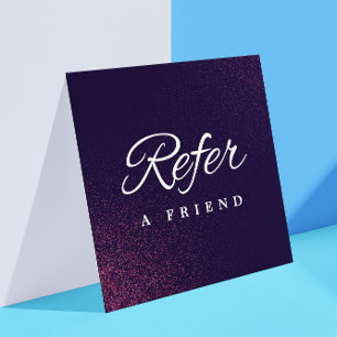 Minimalist Business Referral Card