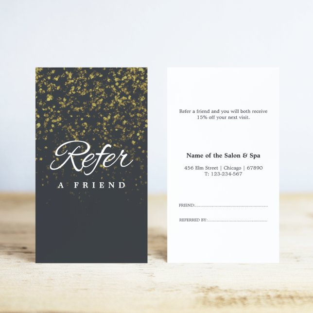 Minimalist Business Referral Card (Minimalist Business Referral Card)