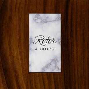 Minimalist Business Referral Card